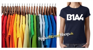 B1A4 - Logo - farebné dámske tričko
