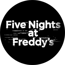 Podložka pod myš FIVE NIGHTS AT FREDDY´S - Logo - okrúhla