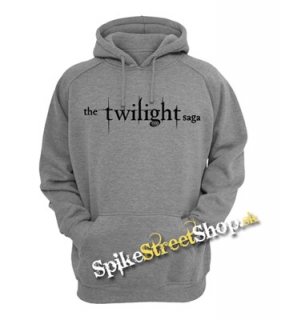 TWILIGHT - The Twilight Saga Logo - šedá pánska mikina