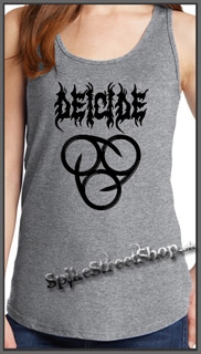 DEICIDE - Insineratehymn - Ladies Vest Top - šedé