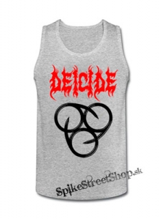 DEICIDE - Insineratehymn - Mens Vest Tank Top - šedé