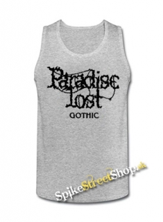 PARADISE LOST - Gothic - Mens Vest Tank Top - šedé