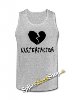 XXXTentacion - Logo - Mens Vest Tank Top - šedé