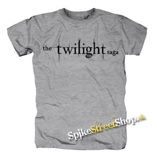 TWILIGHT - The Twilight Saga Logo - sivé pánske tričko