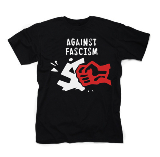 AGAINST FASCISM - čierne pánske tričko
