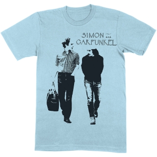 SIMON & GARFUNKEL - Walking - modré pánske tričko