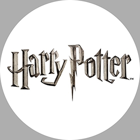 Podložka pod myš HARRY POTTER - Logo Wizard Fantasy - okrúhla