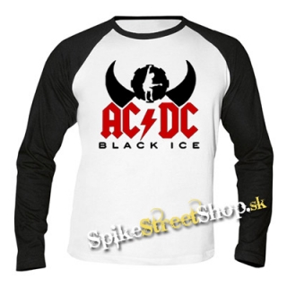 AC/DC - Black Ice Angus Silhouette - pánske tričko s dlhými rukávmi