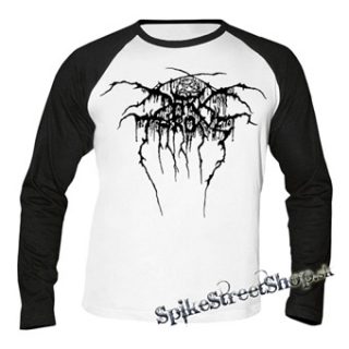 DARKTHRONE - Logo - pánske tričko s dlhými rukávmi