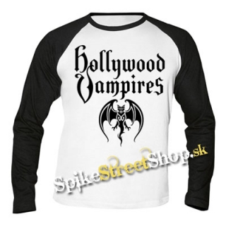 HOLLYWOOD VAMPIRES - Logo - pánske tričko s dlhými rukávmi