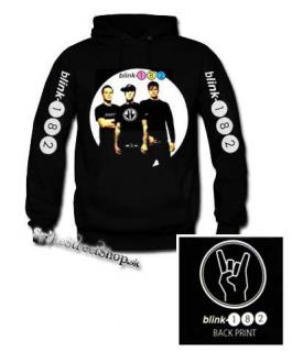 BLINK 182 - Semafor Logo - čierna pánska mikina