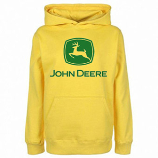 JOHN DEERE - Logo - žltá pánska mikina
