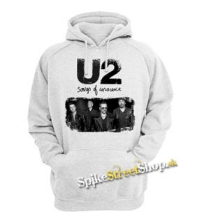 U2 - Songs Of Innocence - sivá pánska mikina