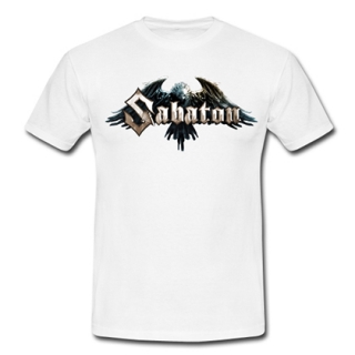 SABATON - Eagle - biele pánske tričko