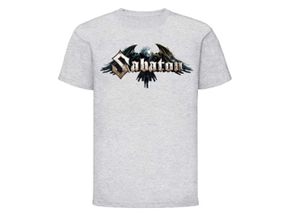 SABATON - Eagle - šedé pánske tričko