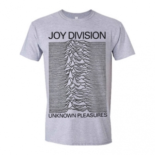 JOY DIVISION - Unknown Pleasures - šedé pánske tričko