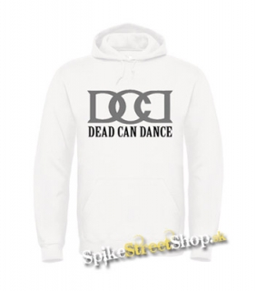 DEAD CAN DANCE - Logo Grey Sign - biela pánska mikina