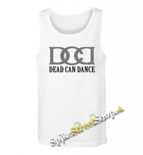 DEAD CAN DANCE - Logo Grey Sign - Mens Vest Tank Top - biele