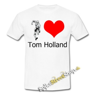 I LOVE TOM HOLLAND - biele pánske tričko