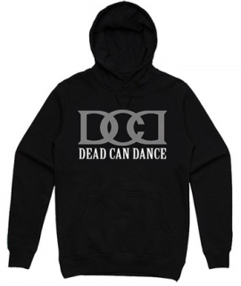 DEAD CAN DANCE - Logo Grey Sign - čierna pánska mikina