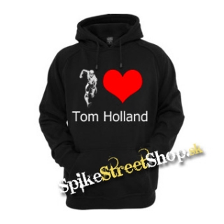 I LOVE TOM HOLLAND - čierna pánska mikina