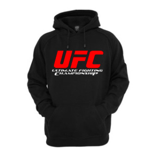 UFC - Ultimate Fighting Championship Logo - čierna detská mikina
