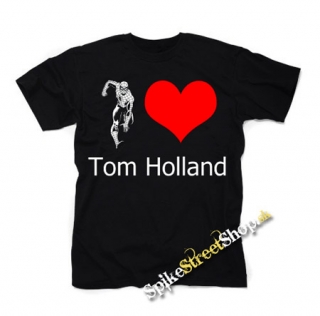 I LOVE TOM HOLLAND - čierne detské tričko