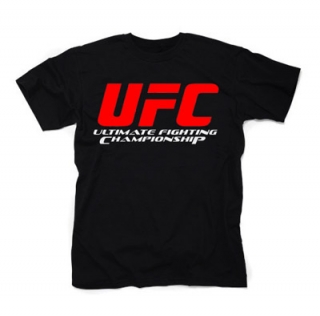 UFC - Ultimate Fighting Championship Logo - čierne detské tričko