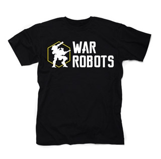 WAR ROBOTS - Logo - čierne detské tričko