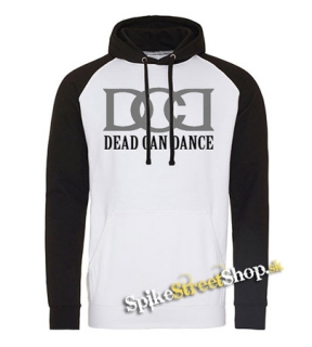 DEAD CAN DANCE - Logo Grey Sign - čiernobiela pánska mikina