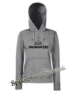 MAMAMOO - Logo - sivá dámska mikina