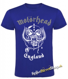 MOTORHEAD - England - kráľovsky-modré detské tričko