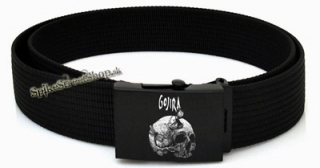 GOJIRA - Skull - plátený opasok