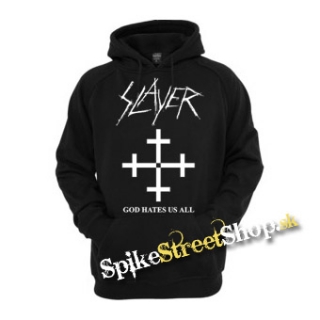 SLAYER - God Hates Us All - čierna pánska mikina