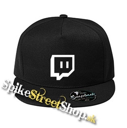 TWITCH - Crest - čierna šiltovka model "Snapback"