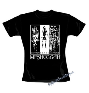 MESHUGGAH - Destroy Erase Improve - čierne dámske tričko