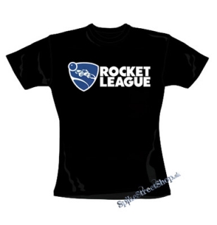 ROCKET LEAGUE - Logo - čierne dámske tričko