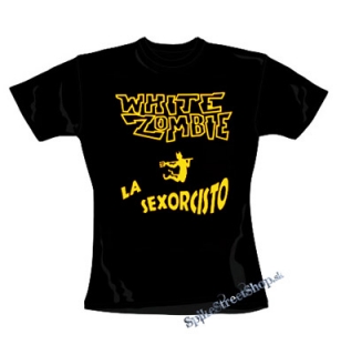 WHITE ZOMBIE - La Sexorcisto - čierne dámske tričko
