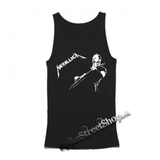 METALLICA - James - Mens Vest Tank Top - čierne