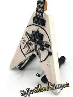 Gitara TESTAMENT - ERIC PETERSON - DEAN OLD SKULL - Mini Guitar USA