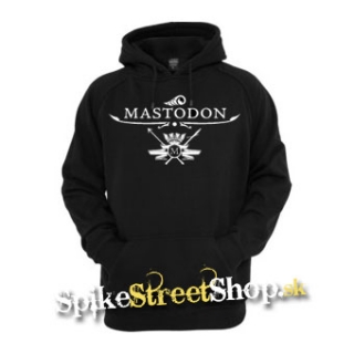 MASTODON - Logo - čierna detská mikina