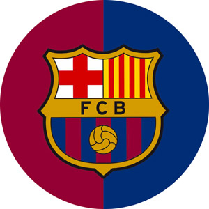 FC BARCELONA - okrúhla podložka pod pohár