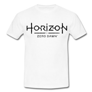 HORIZON ZERO DAWN - Logo - biele detské tričko