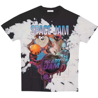 SPACE JAM - Ready 2 Jam  - čierne pánske tričko