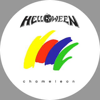 Podložka pod myš HELLOWEEN - Chameleon - okrúhla