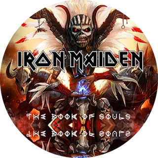 Podložka pod myš IRON MAIDEN - Book Of Souls Totem - okrúhla