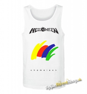 HELLOWEEN - Chameleon - Mens Vest Tank Top - biele