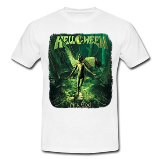 HELLOWEEN - Mrs.God - biele pánske tričko