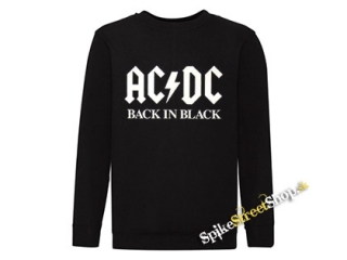 AC/DC - Back In Black - mikina bez kapuce
