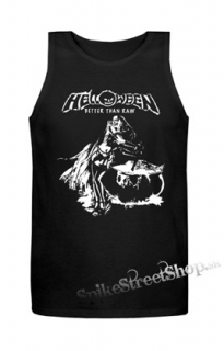 HELLOWEEN - Better Than Raw - Mens Vest Tank Top - čierne